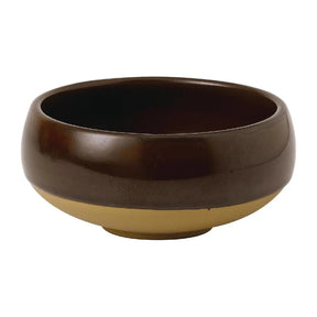 FR003 Churchill Emerge Cinnamon Brown Bowl 120mm (Pack of 12) - JD Catering Equipment Solutions Ltd