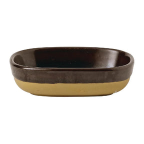 FR005 Churchill Emerge Cinnamon Brown Tray 120 x 90mm (Pack of 6) - JD Catering Equipment Solutions Ltd