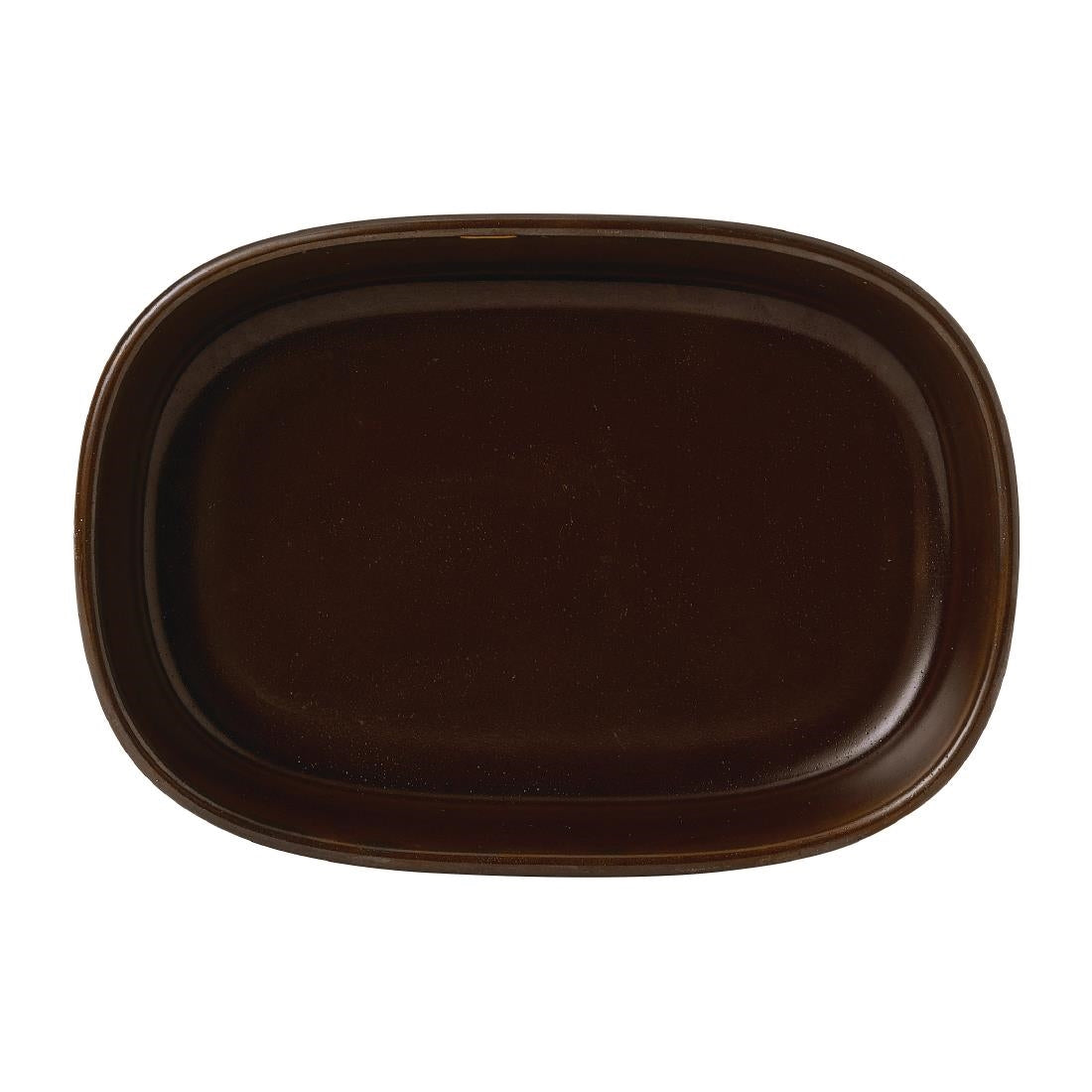 FR006 Churchill Emerge Cinnamon Brown Tray 170 x 117mm (Pack of 6) JD Catering Equipment Solutions Ltd