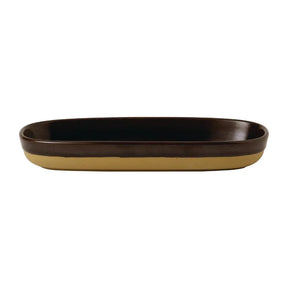 FR007 Churchill Emerge Cinnamon Brown Tray 230 x 95mm (Pack of 6) - JD Catering Equipment Solutions Ltd