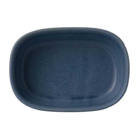 FR019 Churchill Emerge Dish Oslo Blue 170 x 120mm (Pack of 6) - JD Catering Equipment Solutions Ltd