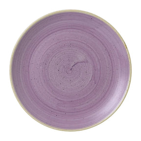 FR021 Churchill Stonecast Lavender Evolve Coupe Plate 260mm (Pack of 12) - JD Catering Equipment Solutions Ltd