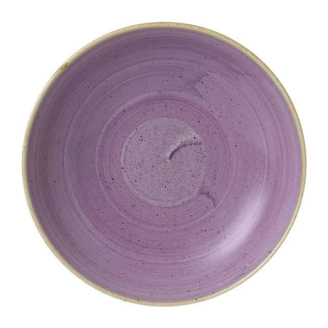 FR024 Churchill Stonecast Lavender Evolve Coupe Bowl 248mm (Pack of 12) JD Catering Equipment Solutions Ltd