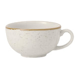 FR035 Churchill Stonecast Barley White Cappuccino Cup 280ml (Pack of 12) JD Catering Equipment Solutions Ltd