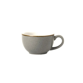 FR036 Churchill Stonecast Grey Cappuccino Cup 170ml (Pack of 12) - JD Catering Equipment Solutions Ltd