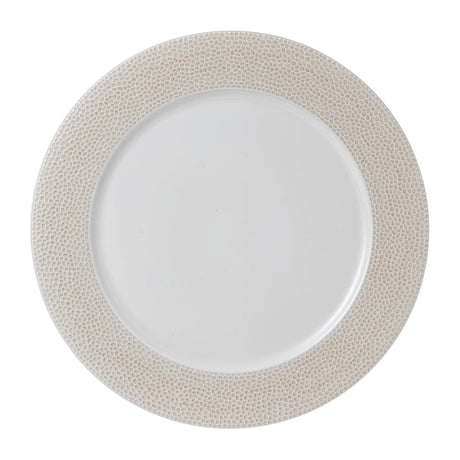 FR041 Churchill Isla Spinwash Sand Presentation Plate 305mm (Pack of 12) JD Catering Equipment Solutions Ltd