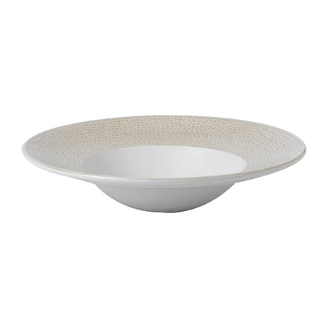FR046 Churchill Isla Spinwash Sand Wide Rim Bowl 241mm (Pack of 12) - JD Catering Equipment Solutions Ltd