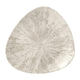 FR049 Churchill Stone Agate Grey Lotus Plate 254mm (Pack of 12) JD Catering Equipment Solutions Ltd