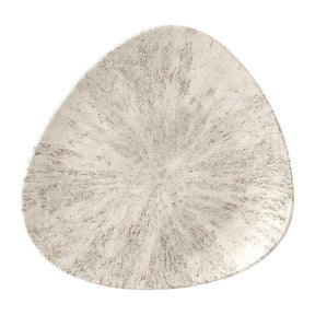 FR049 Churchill Stone Agate Grey Lotus Plate 254mm (Pack of 12) - JD Catering Equipment Solutions Ltd