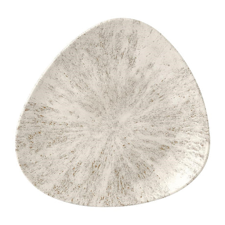 FR049 Churchill Stone Agate Grey Lotus Plate 254mm (Pack of 12) JD Catering Equipment Solutions Ltd