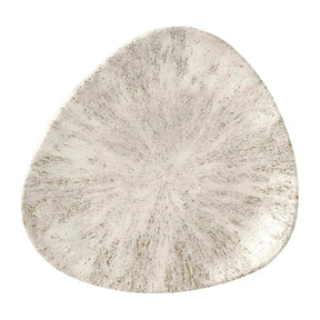 FR050 Churchill Stone Agate Grey Lotus Plate 228mm (Pack of 12) - JD Catering Equipment Solutions Ltd