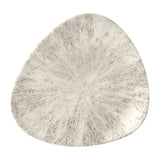 FR050 Churchill Stone Agate Grey Lotus Plate 228mm (Pack of 12) JD Catering Equipment Solutions Ltd
