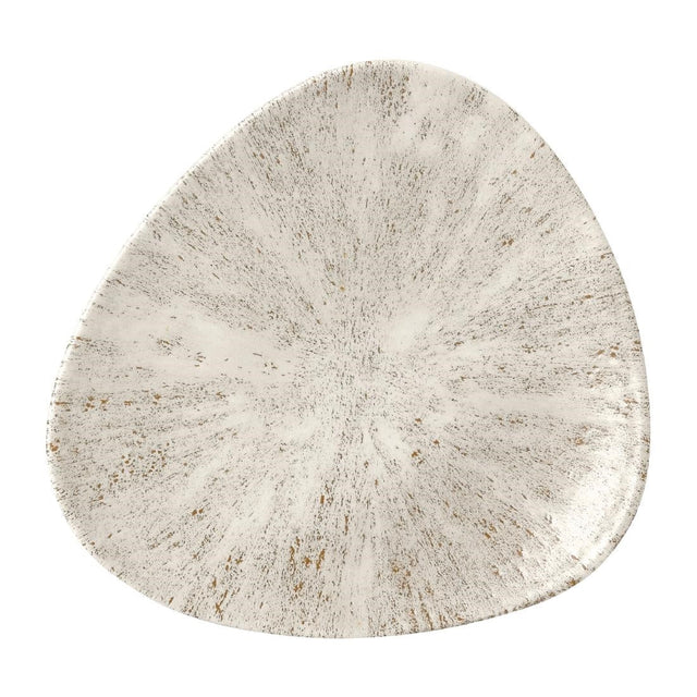 FR051 Churchill Stone Agate Grey Lotus Plate 177mm (Pack of 12) JD Catering Equipment Solutions Ltd