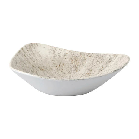 FR052 Churchill Stone Agate Grey Lotus Bowl 228mm (Pack of 12) - JD Catering Equipment Solutions Ltd