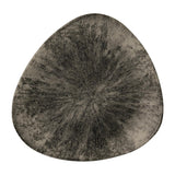 FR054 Churchill Stone Quartz Black Lotus Plate 254mm (Pack of 12) JD Catering Equipment Solutions Ltd