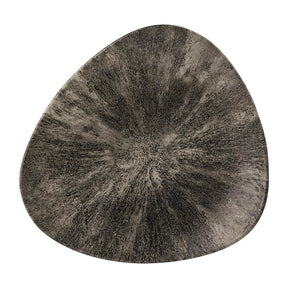 FR055 Churchill Stone Quartz Black Lotus Plate 228mm (Pack of 12) - JD Catering Equipment Solutions Ltd