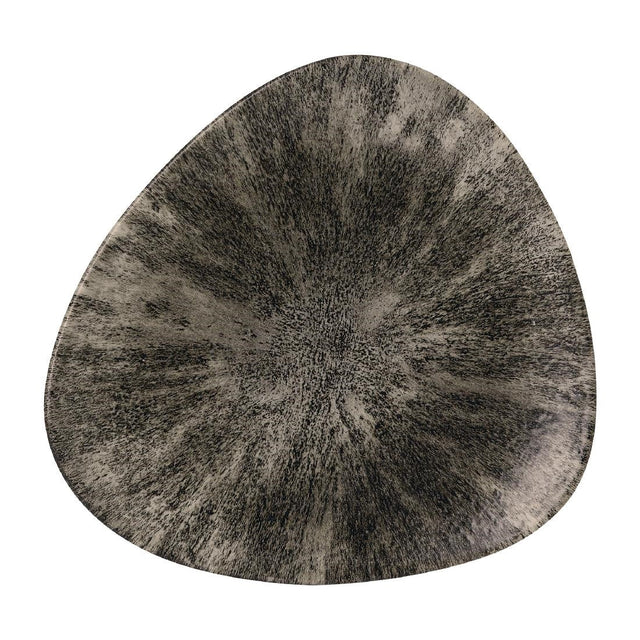 FR056 Churchill Stone Quartz Black Lotus Plate 177mm (Pack of 12) JD Catering Equipment Solutions Ltd