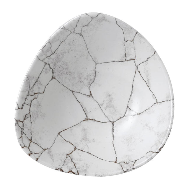 FR063 Churchill Studio Prints Kintsugi Agate Grey Lotus Bowl 177mm (Pack of 12) JD Catering Equipment Solutions Ltd