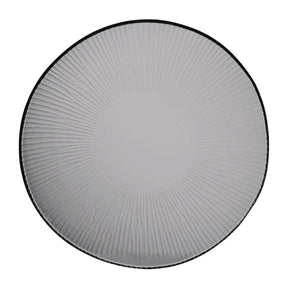 FR068 Churchill Bamboo Organic Glass Round Plate 295mm (Pack of 6) - JD Catering Equipment Solutions Ltd