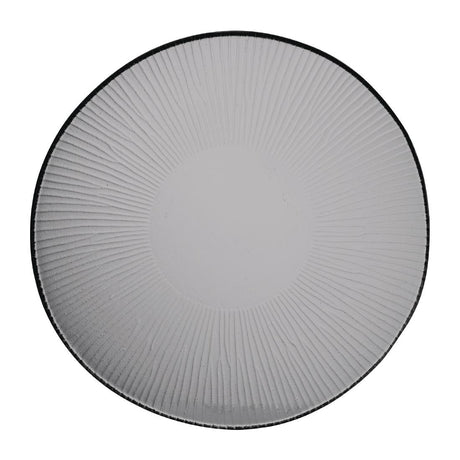 FR068 Churchill Bamboo Organic Glass Round Plate 295mm (Pack of 6) JD Catering Equipment Solutions Ltd