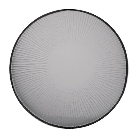 FR069 Churchill Bamboo Organic Glass Round Bowl 245mm (Pack of 6) JD Catering Equipment Solutions Ltd