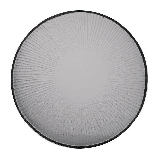 FR069 Churchill Bamboo Organic Glass Round Bowl 245mm (Pack of 6) JD Catering Equipment Solutions Ltd