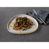 FR070 Churchill White Triangle Walled Chefs Plate 260mm (Pack of 6) JD Catering Equipment Solutions Ltd