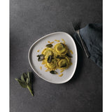 FR071 Churchill White Triangle Walled Chefs Plate 200mm (Pack of 6) JD Catering Equipment Solutions Ltd