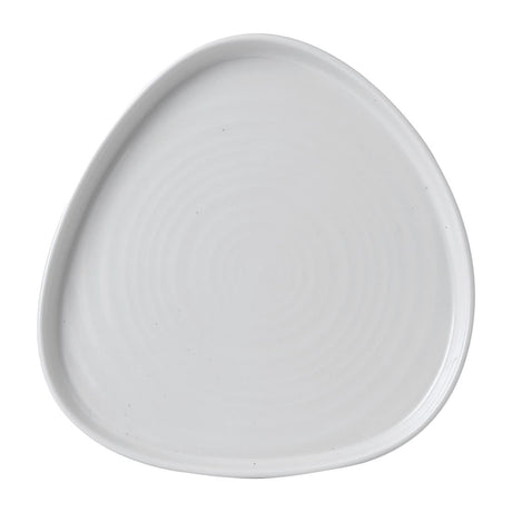 FR071 Churchill White Triangle Walled Chefs Plate 200mm (Pack of 6) JD Catering Equipment Solutions Ltd