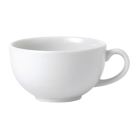 FR073 Churchill White Cappuccino Cup 280ml (Pack of 12) JD Catering Equipment Solutions Ltd