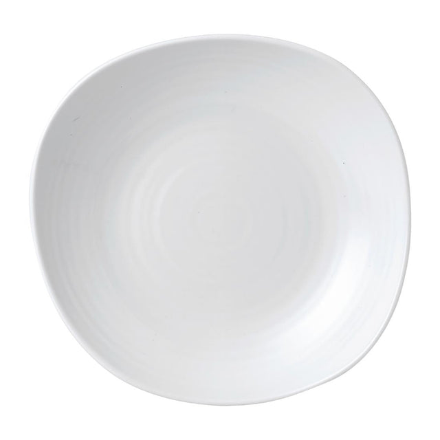 FR076 Dudson White Organic Coupe Wobbly Bowl 288mm (Pack of 6) JD Catering Equipment Solutions Ltd