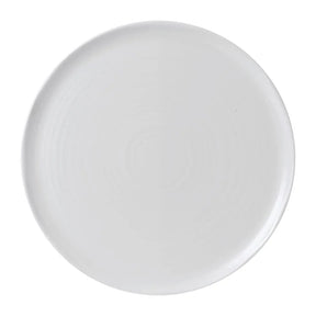 FR077 Dudson White Organic Coupe Flat Plate 317mm (Pack of 6) - JD Catering Equipment Solutions Ltd