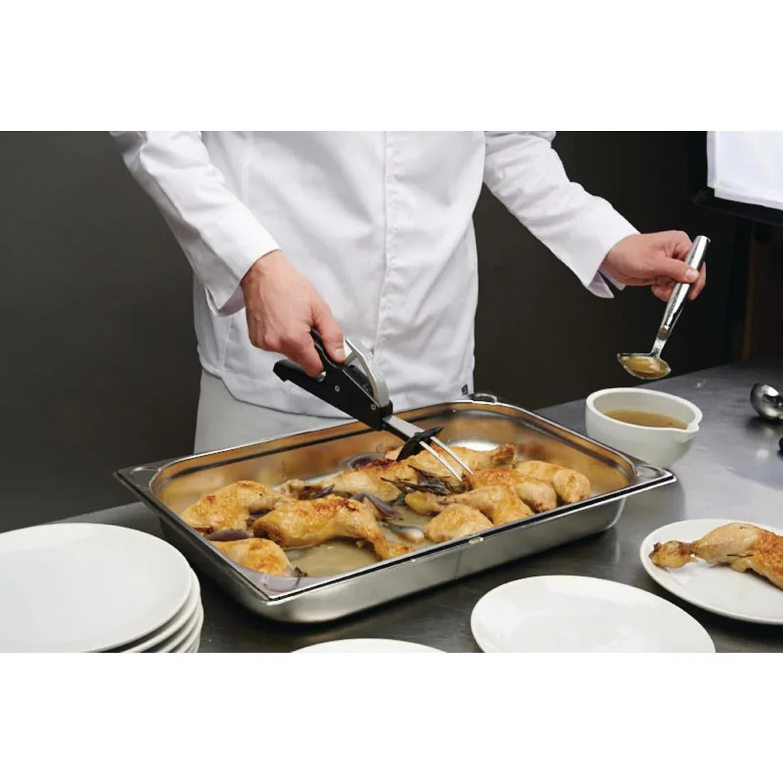 FR110 Deglon Push & Pull Service Fork - JD Catering Equipment Solutions Ltd