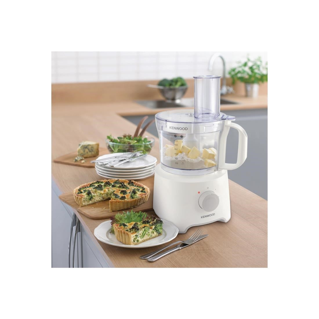 FR195 Kenwood MultiPro Compact Food Processor FDP301WH JD Catering Equipment Solutions Ltd