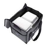 FR225 Vogue Insulated Folding Delivery Bag Grey 380x305x380mm JD Catering Equipment Solutions Ltd