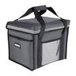 FR225 Vogue Insulated Folding Delivery Bag Grey 380x305x380mm JD Catering Equipment Solutions Ltd