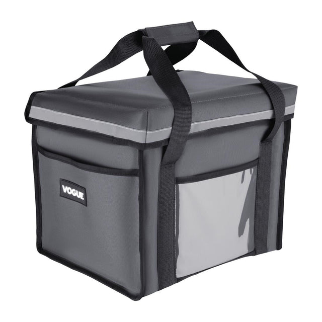 FR225 Vogue Insulated Folding Delivery Bag Grey 380x305x380mm JD Catering Equipment Solutions Ltd