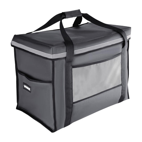 FR226 Vogue Insulated Folding Delivery Bag Grey 540x360x430mm JD Catering Equipment Solutions Ltd