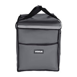 FR226 Vogue Insulated Folding Delivery Bag Grey 540x360x430mm JD Catering Equipment Solutions Ltd