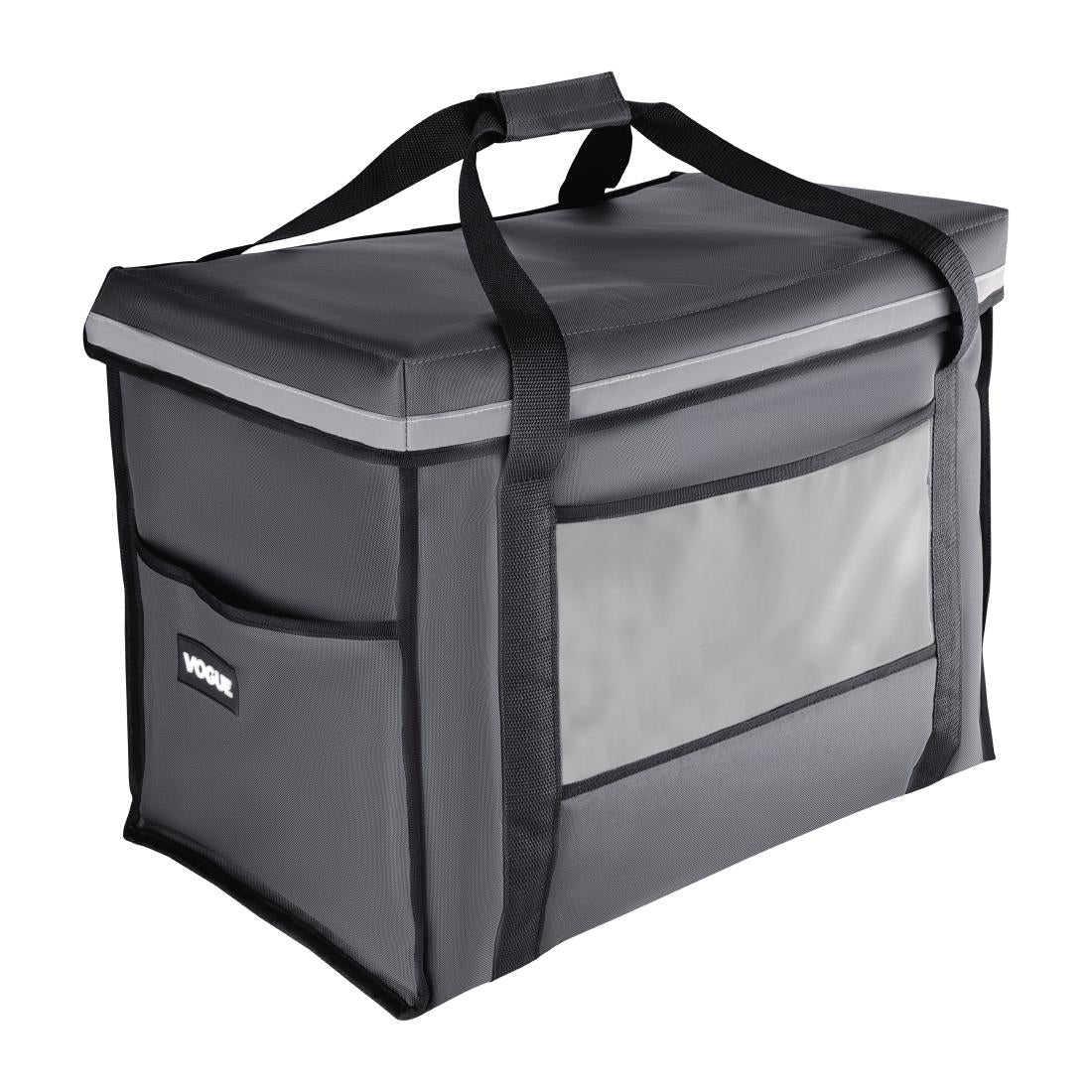FR226 Vogue Insulated Folding Delivery Bag Grey 540x360x430mm JD Catering Equipment Solutions Ltd