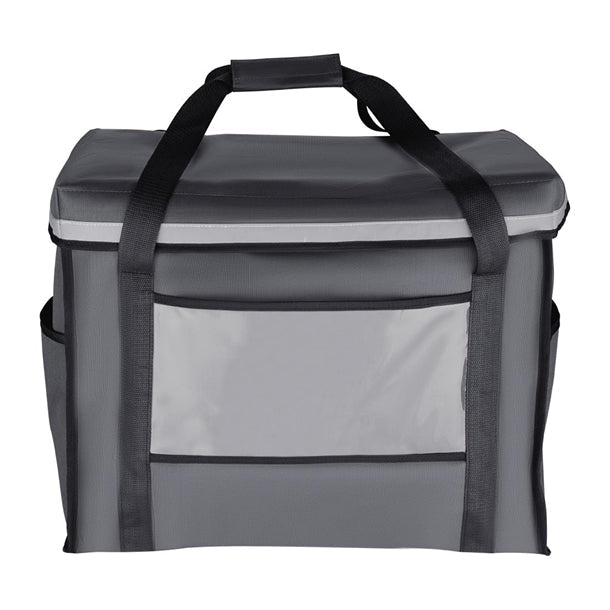 FR226 Vogue Insulated Folding Delivery Bag Grey 540x360x430mm JD Catering Equipment Solutions Ltd