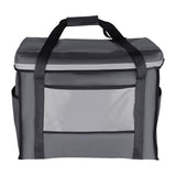 FR226 Vogue Insulated Folding Delivery Bag Grey 540x360x430mm JD Catering Equipment Solutions Ltd