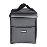FR226 Vogue Insulated Folding Delivery Bag Grey 540x360x430mm JD Catering Equipment Solutions Ltd