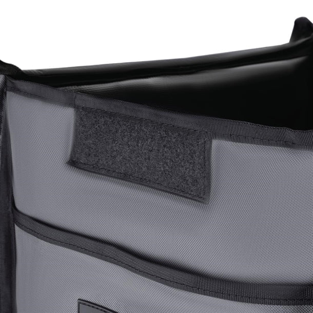 FR226 Vogue Insulated Folding Delivery Bag Grey 540x360x430mm JD Catering Equipment Solutions Ltd