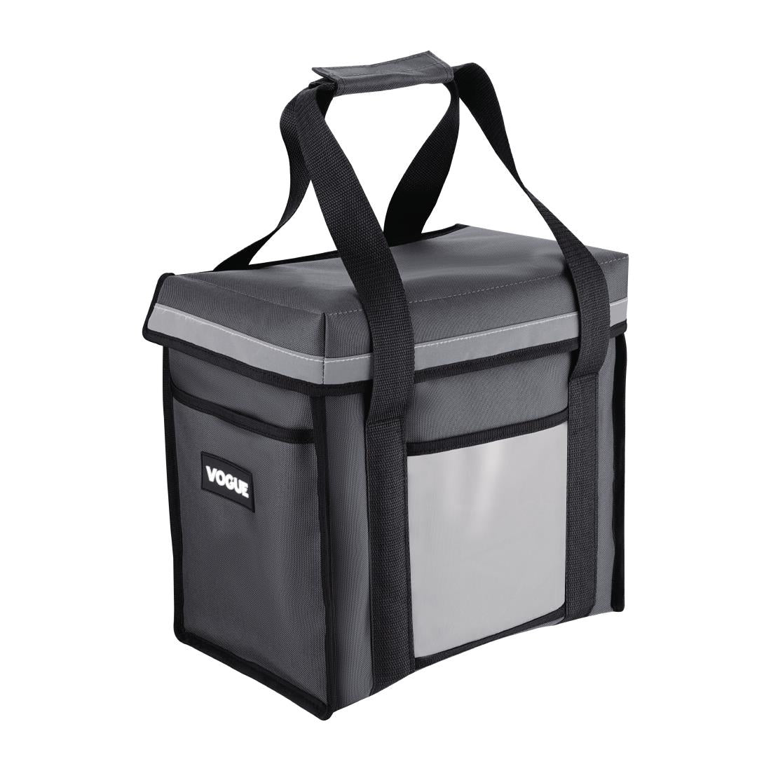 FR227 Vogue Insulated Top Loading Delivery Bag Grey 330x230x330mm JD Catering Equipment Solutions Ltd