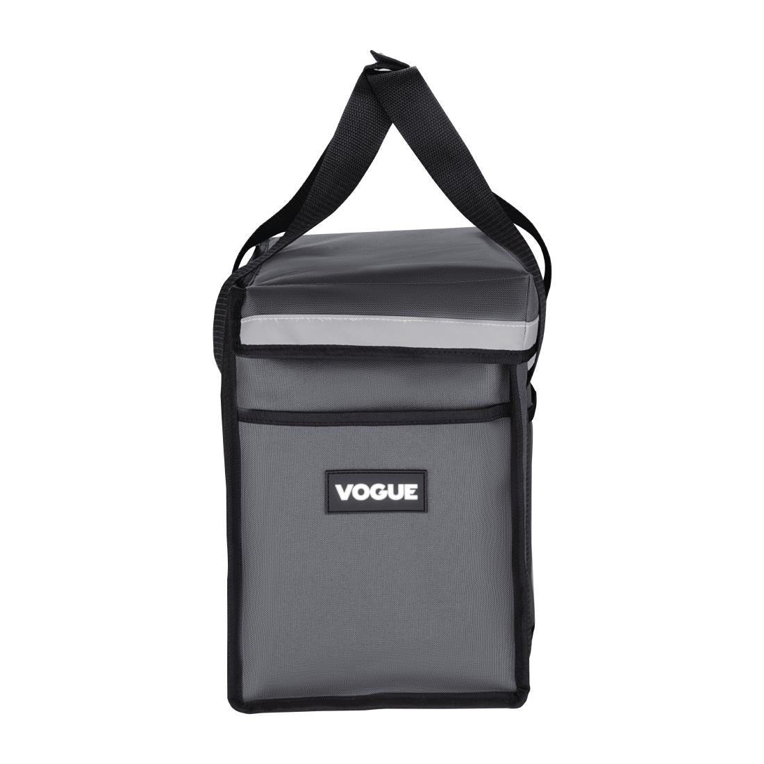 FR227 Vogue Insulated Top Loading Delivery Bag Grey 330x230x330mm JD Catering Equipment Solutions Ltd