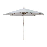FS159 Bolero Round Parasol Grey 3000mm - JD Catering Equipment Solutions Ltd