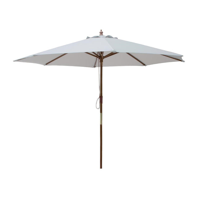 FS159 Bolero Round Parasol Grey 3000mm JD Catering Equipment Solutions Ltd