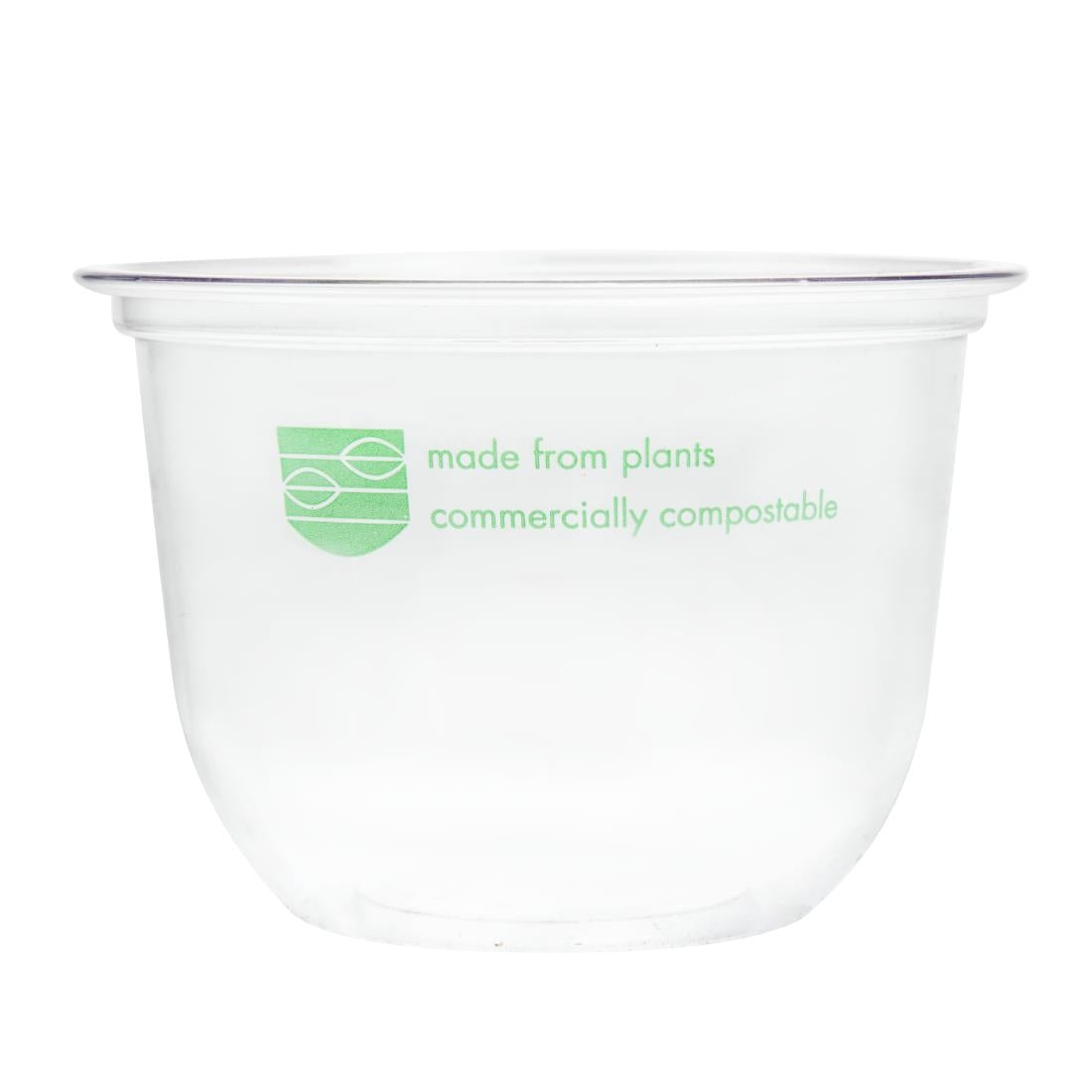 FS172 Vegware 96-Series Compostable PLA Deli Pots 10oz (Pack of 1000) JD Catering Equipment Solutions Ltd