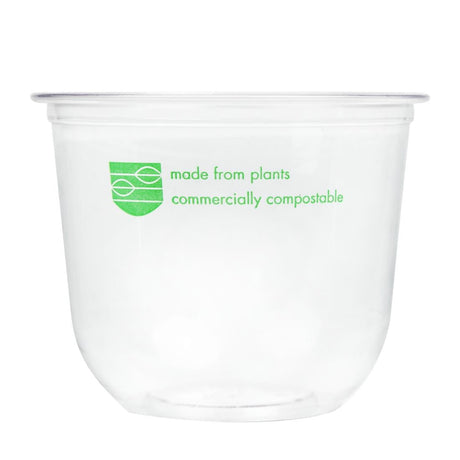 FS173 Vegware 96-Series Compostable PLA Deli Pots 12oz (Pack of 1000) JD Catering Equipment Solutions Ltd